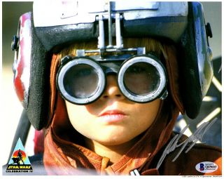 Jake Lloyd Signed Star Wars " Anakin " Official Pix 8x10 Photo Beckett Bas Q69603