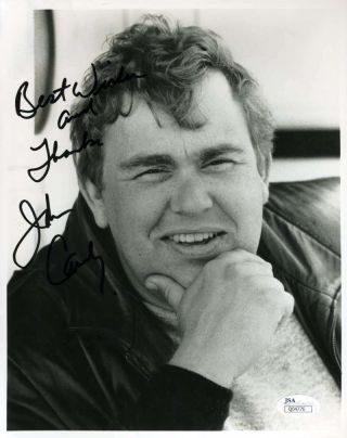 John Candy Jsa Hand Signed 8x10 Photo Authentic Autograph