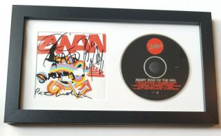 Zwan Signed Mary Star Of The Sea Cd Framed Display Smashing Pumpkins Corgan