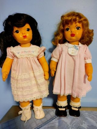 Vintage Two 1950s Dresses For Terri Lee & Similar 16 " Doll