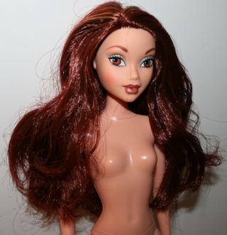 My Scene Barbie Doll Chelsea With Wavy Auburn Hair & Brown Eyes