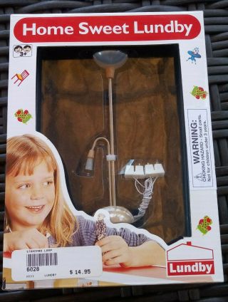 Home Sweet Lundby Doll House Floor Lamp Nrfb