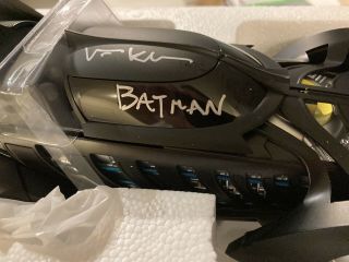 Val Kilmer Autographed Batman Forever 1:18 Scale Batmobile 2
