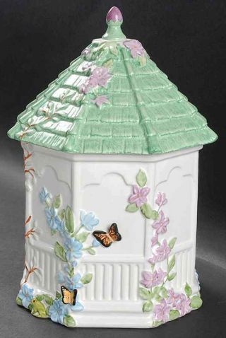 Lenox Butterfly Meadow Gazebo Figurine Cookie Jar 9551083