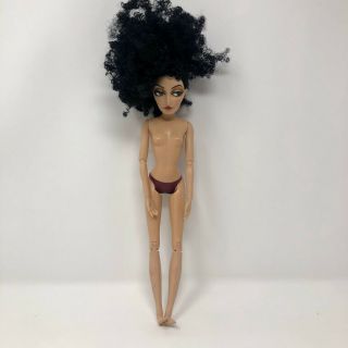 Disney Store Tangled Rapunzel Mother Gothel Evil Villain Doll Nude Articulated