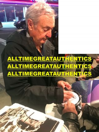 Nick Mason Pink Floyd Drummer Signed Authentic 8x10 Photo Proof Beckett Bas