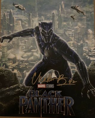 Chadwick Boseman Signed Autographed 8x10 Photo Black Panther 42 Relist Do 2 Npb