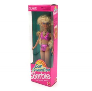 Mattel 1991 Skipper Sun Sensation Barbie Doll No1446 No.  1446 3