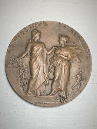 France,  Medal,  Agriculture,  Concours Central Hippique,  Paris,  1925