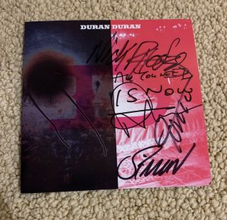 Duran Duran Signed Cd Booklet All You Need Is Now Autographed In Person 2011