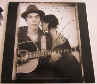 Justin Townes Earle Signed Album Record Lp The Good Life Vinyl Exact Proof