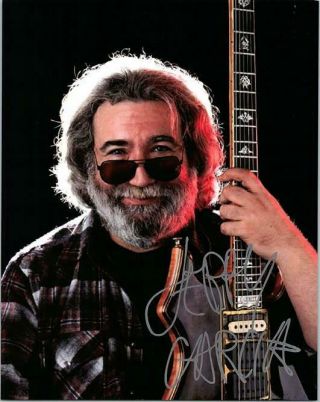 Jerry Garcia Autographed Signed 8x10 Photo W/certificate Of Authenticity