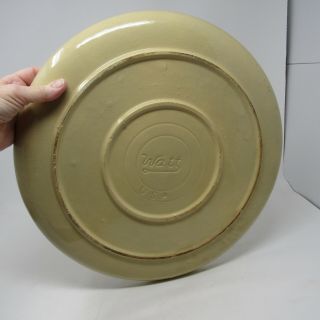 Vintage Watt Pottery Bullseye Plate 15 