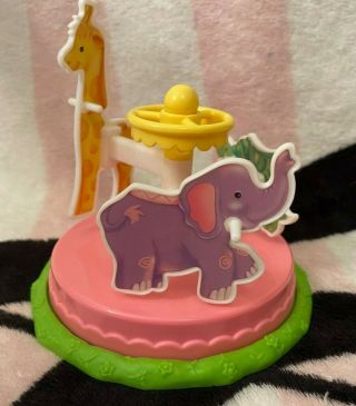 Barbie Kelly Merry Go Round Vintage Playground Toy Mattel 1997 Turtle Elephant