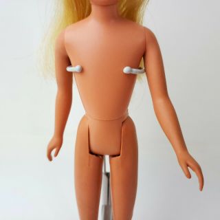 Vintage Barbie 1069 SUNSET MALIBU SKIPPER Nude Doll Shiny Blonde Hair 3