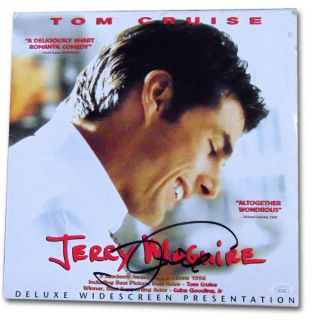 Tom Cruise Signed Autographed Laserdisc Cover Jerry Maguire Jsa Dd73560