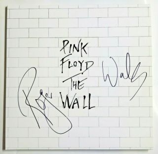 Roger Waters Signed Pink Floyd The Wall Vinyl Record