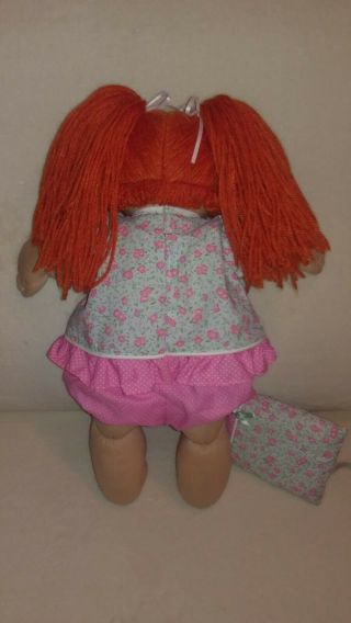 Vintage 1983 Coleco Cabbage Patch kid 2 Head Mould red hair green eyes 3