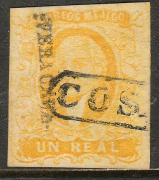 Mexico - Veracruz - Cosamaloapam 2,  1r 1856.  F - Vf.  (1)