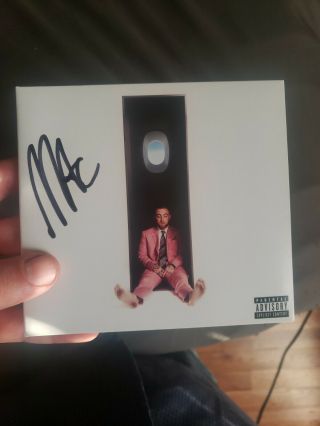 Mac Miller Signed Cd - Swimming - Autograph