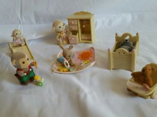Calico Critters Sylvanian Families Deluxe Baby Baby 