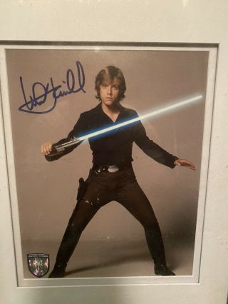 Mark Hamill Hand Signed Autograph 8x10 Photo Star Wars Luke Skywalker Authentic