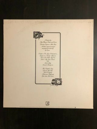 ROGER TAYLOR SIGNED AUTOGRAPH - VINYL ALBUM RECORD LP QUEEN A NIGHT AT THE OPERA 2