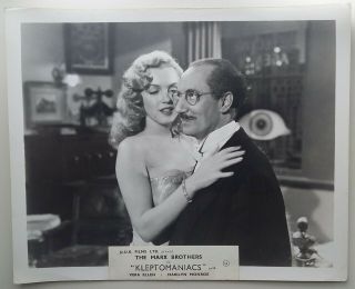 Love Happy [1949] Marx Brothers Film Stills Groucho,  Harpo Chico,  Marilyn Monroe