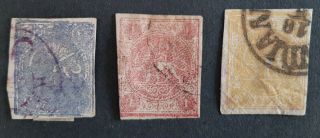 Middle East Stamps3 Lion Stamps Persanes And Persien