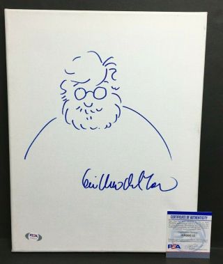 Guillermo Del Toro Signed 11x14 Canvas 