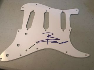 Pete Townsend The Who Signed Electric Guitar Pickguard Plate