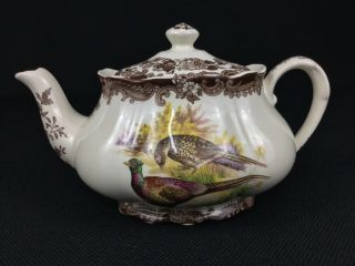 Royal Worcester Palissy Game Series Birds Teapot