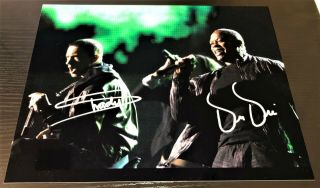 Eminem & Dr.  Dre Signed 8x10 Photo W/ Certified Autograph