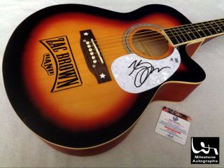 Zac Brown Autographed Signed Acoustic Guitar W/ Ga -