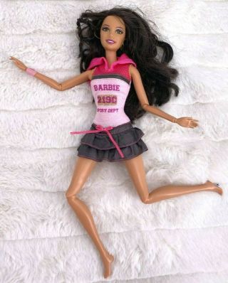 Mattel Fashionista Barbie Doll Sporty Teresa 2009 T3326 Articulated