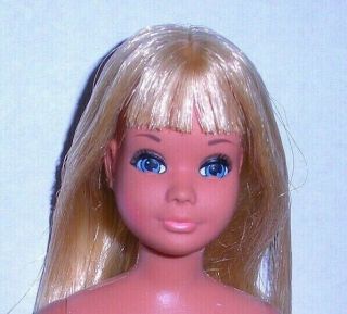 Vintage Mod 1971 Blonde Sun Set Malibu Tnt Skipper Barbie Doll Japan
