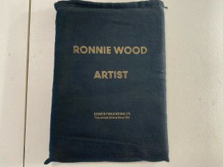 Rolling Stones " Ronnie Wood Artist " 230/250 Signed Book