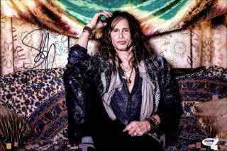 Aerosmith Steven Tyler Psa/dna Authentic Signed 10x15 Photo |cert Autograph A2