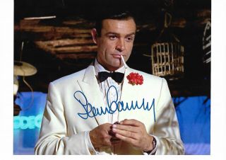 Sean Connery Signed Autographed 8x10 Photo W/coa
