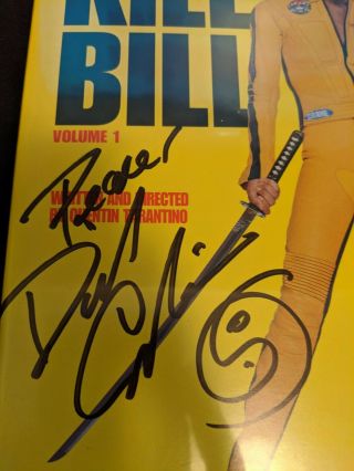 Autographed David Carradine (deceased) Kill Bill Vol 1&2 Box Set Signed In Person