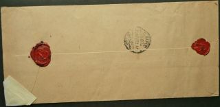 EGYPT 30 APR 1925 REGIST.  COVER W/ GEOGRAPHICAL CONGRESS SET - CAIRO TO LONDON 3