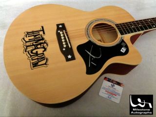 Tim Mcgraw Autographed Signed Acoustic Guitar W/ Ga -