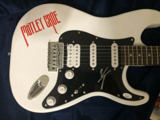 Vince Neil Motley Crue Autographed Electric Guitar W/coa