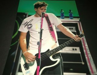 Mark Hoppus Blink 182 Concert Signed 11x14 Autographed Photo Proof W/coa