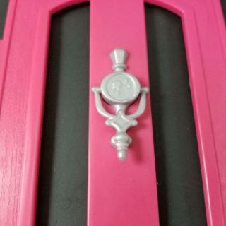 Barbie Dream House Front Door Replacement Part Knocker Pink 2015 Mattel CJR47 2