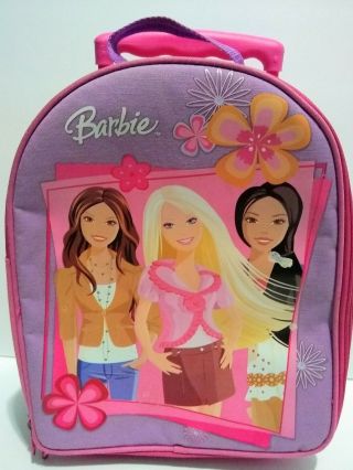Mattel Tara Barbie Doll Travel Storage Case With Wheels And 2 Handles 2007