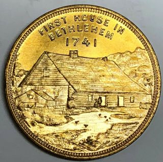 C3234 Bethlehem,  Pa.  Bi Centennial Bronze Medal,  1941