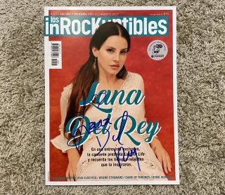 Lana Del Rey Signed Ultraviolence Honeymoon Norman Rockwell Summertime Sadness