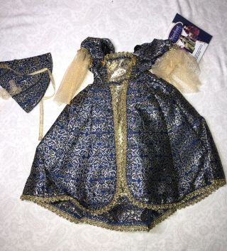 18” Slim Doll Clothing For Magic Attic Kid Galaxy Gown Princess Renaissance A6