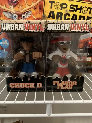 Public Enemy Urban Vinyl Funko Toys Chuck D Flavor Flav Hiphop Collectibles